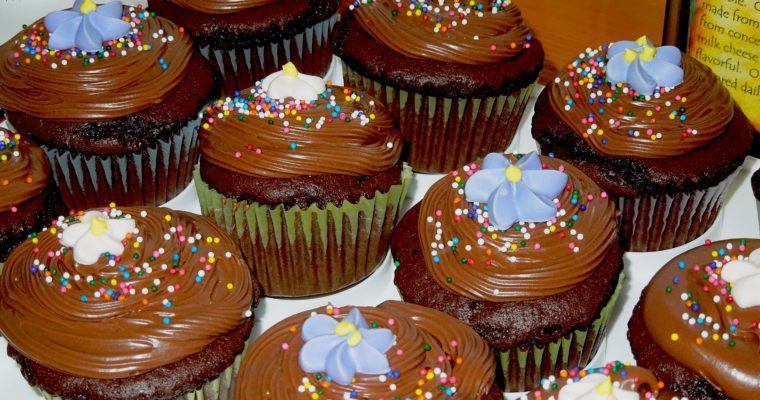 Triple Chocolate Cupcakes