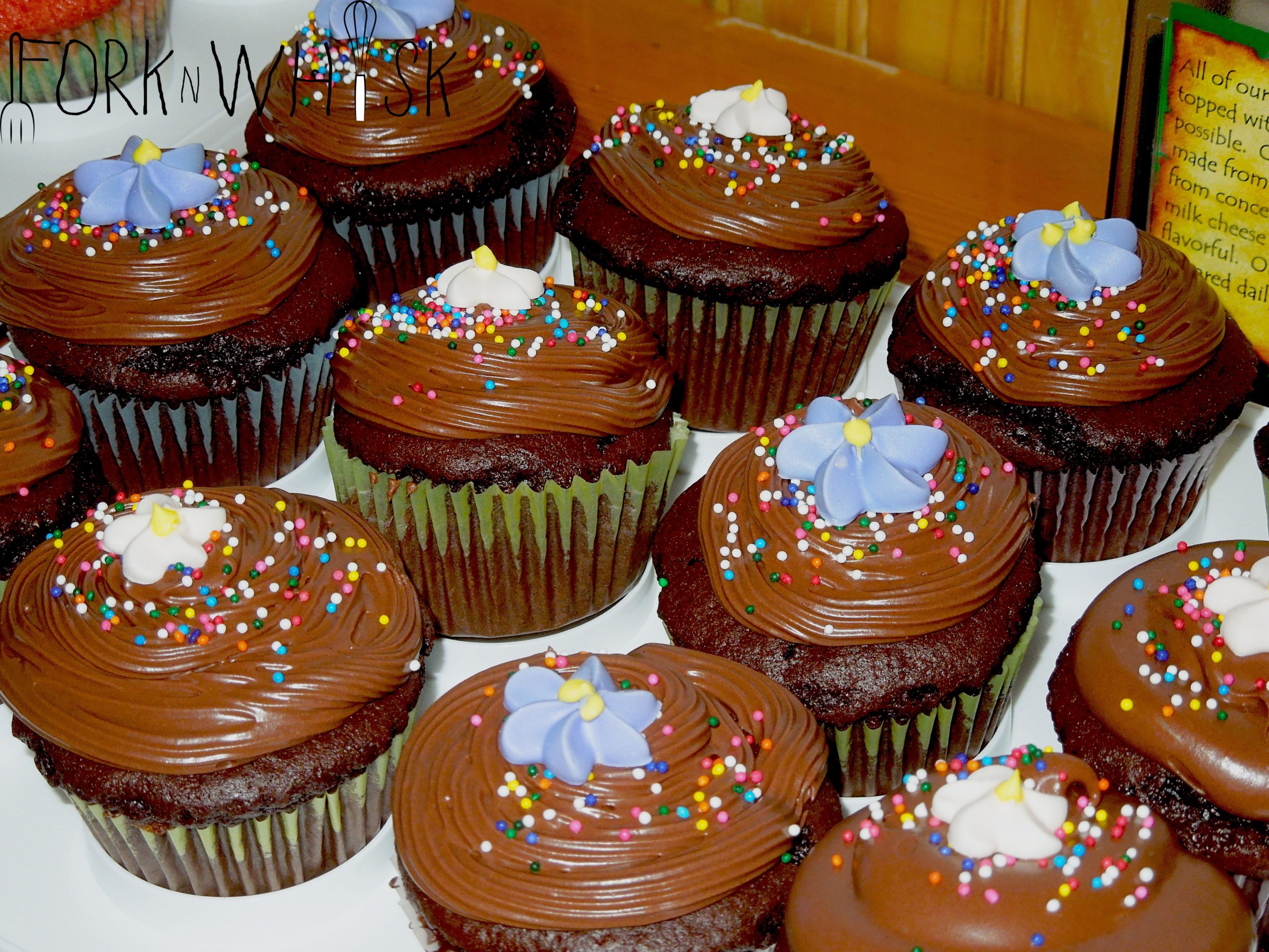 Triple Chocolate Cupcakes